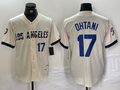 Custom #17 Cream 2024 City Connect LAD Baseball Shirt Top