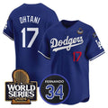 Custom #17 2024 LAD Baseball Shirt Top