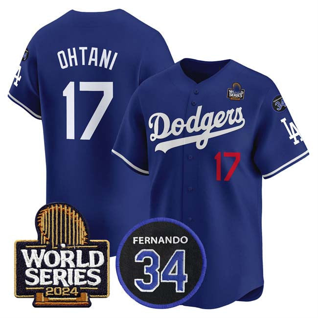 Custom #17 2024 LAD Baseball Shirt Top