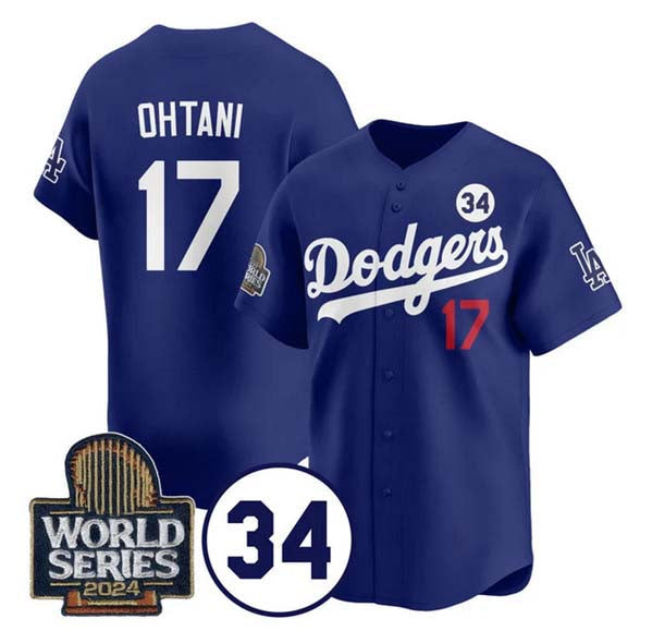 Custom #17 2024 LAD Baseball Shirt Top
