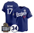 Custom #17 2024 LAD Baseball Shirt Top