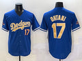 Custom #17 Gold 2025 LAD Baseball Shirt Top