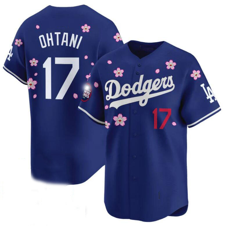 Custom #17 2025 LAD Baseball Shirt Top
