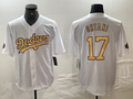 Custom #17 White 2022 All Star LAD Baseball Shirt Top