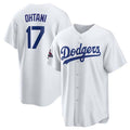 Custom #17 White 2024 World Series Champions LAD Baseball Shirt Top