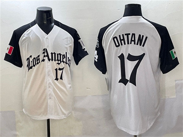Custom #17 Black 2025 LAD Baseball Shirt Top