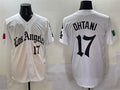 Custom #17 White 2025 LAD Baseball Shirt Top