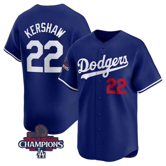 Custom #22 2024 World Series Champions LAD Baseball Shirt Top