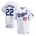 Custom #22 White 2024 LAD Baseball Shirt Top