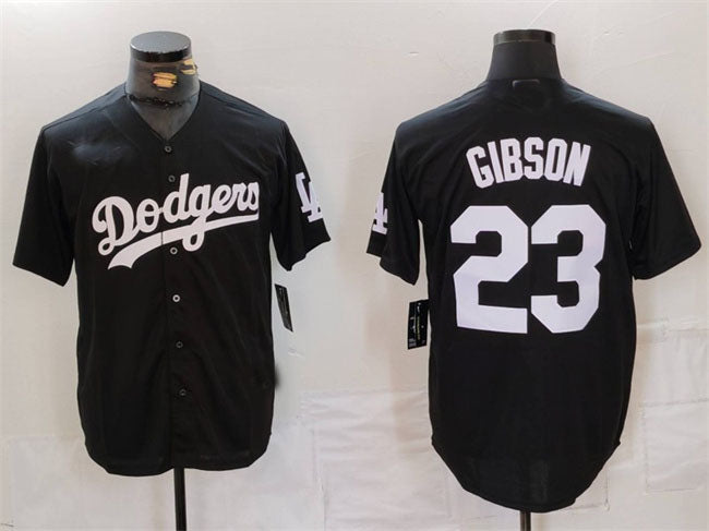 Custom #23 Black LAD Baseball Shirt Top