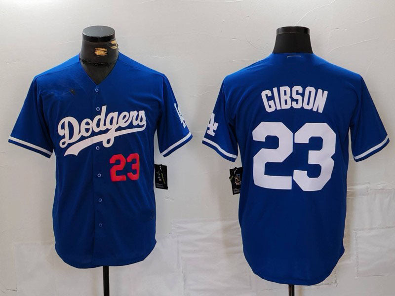 Custom #23 Blue LAD Baseball Shirt Top