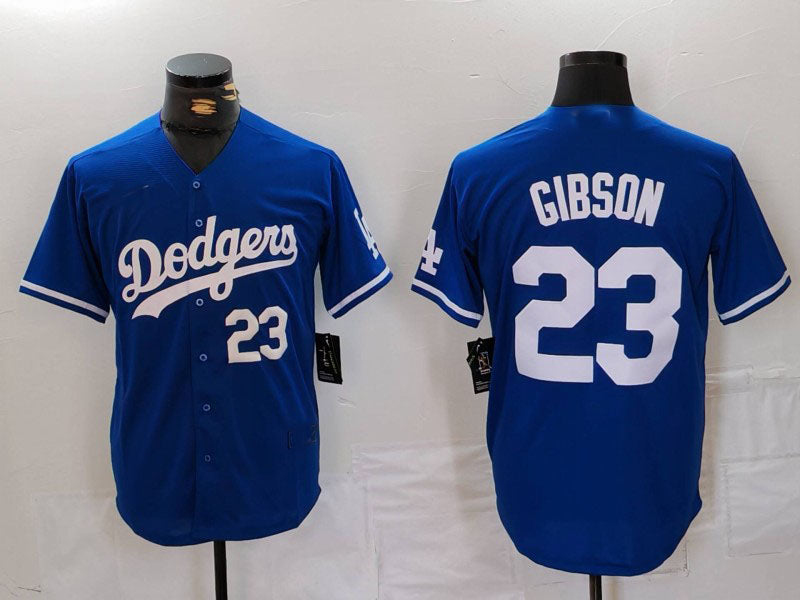 Custom #23 Blue LAD Baseball Shirt Top