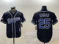 Custom #25 Black 2024 World Series Champions LAD Baseball Shirt Top