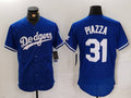 Custom #31 Blue LAD Baseball Shirt Top