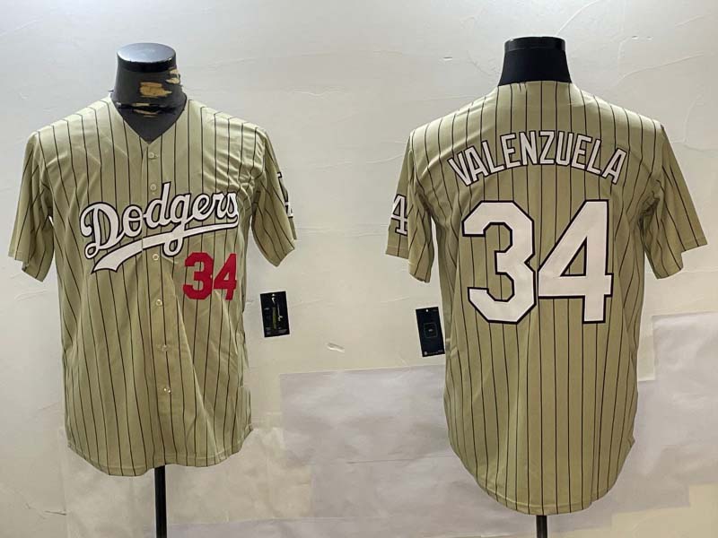 Custom #34 LAD Baseball Shirt Top