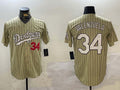 Custom #34 LAD Baseball Shirt Top