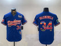 Custom #34 2024 LAD Baseball Shirt Top