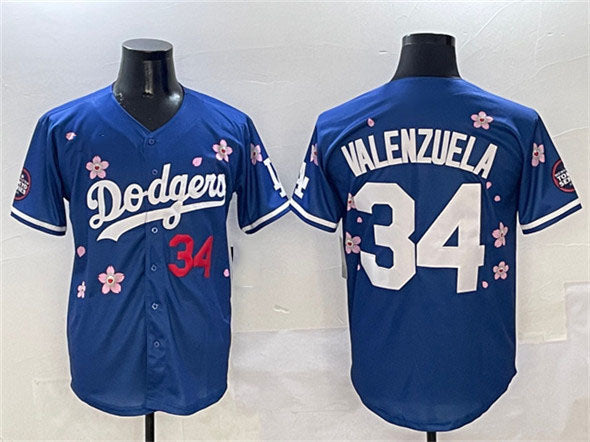Custom #34 2025 LAD Baseball Shirt Top