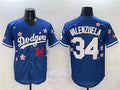 Custom #34 2025 LAD Baseball Shirt Top