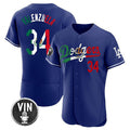 Custom #34 LAD Baseball Shirt Top