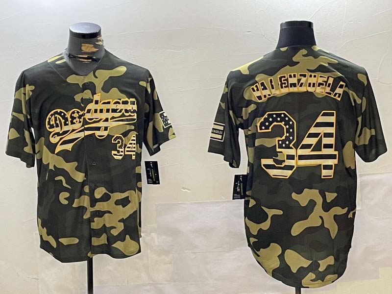 Custom #34 LAD Baseball Shirt Top