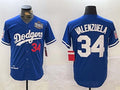 Custom #34 2024 LAD Baseball Shirt Top