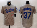 Custom #37 Grey LAD Baseball Shirt Top