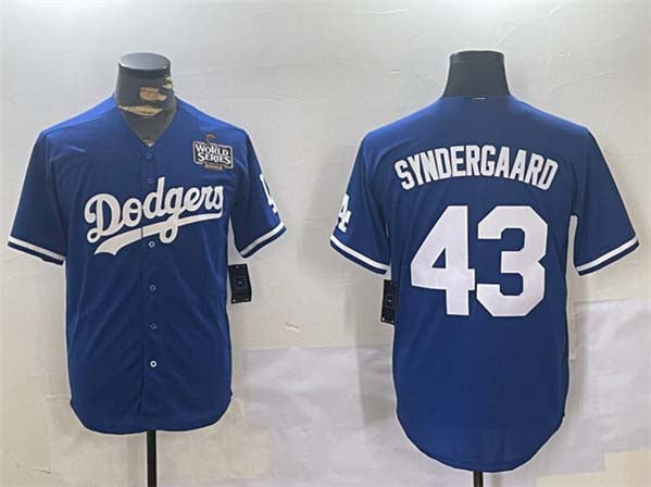 Custom #43 2024 LAD Baseball Shirt Top