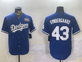 Custom #43 2024 LAD Baseball Shirt Top