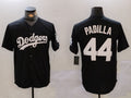 Custom #44 Black LAD Baseball Shirt Top