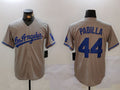 Custom #44 Grey LAD Baseball Shirt Top