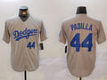 Custom #44 Grey LAD Baseball Shirt Top