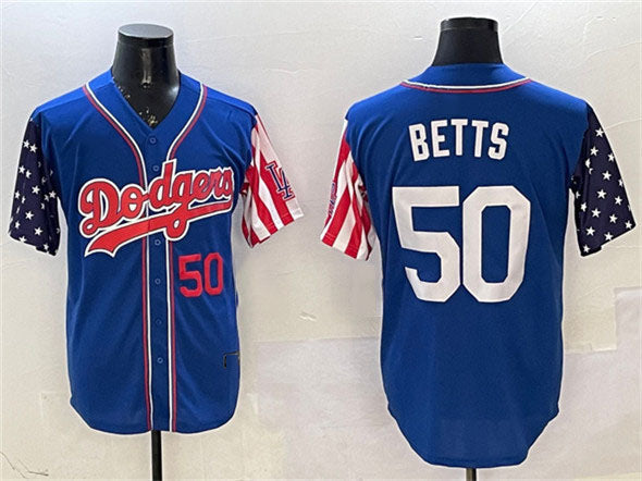 Custom #50 LAD Baseball Shirt Top