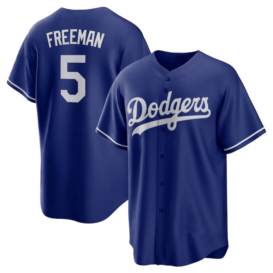 Custom #5 LAD Baseball Shirt Top