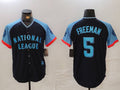 Custom #5 Navy 2024 All Star LAD Baseball Shirt Top