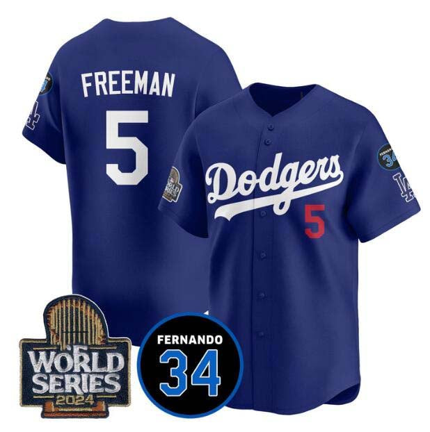 Custom #5 2024 LAD Baseball Shirt Top