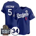 Custom #5 2024 LAD Baseball Shirt Top