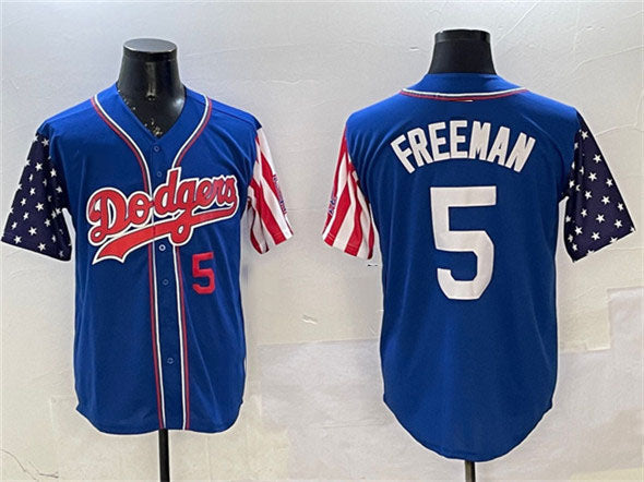 Custom #5 LAD Baseball Shirt Top