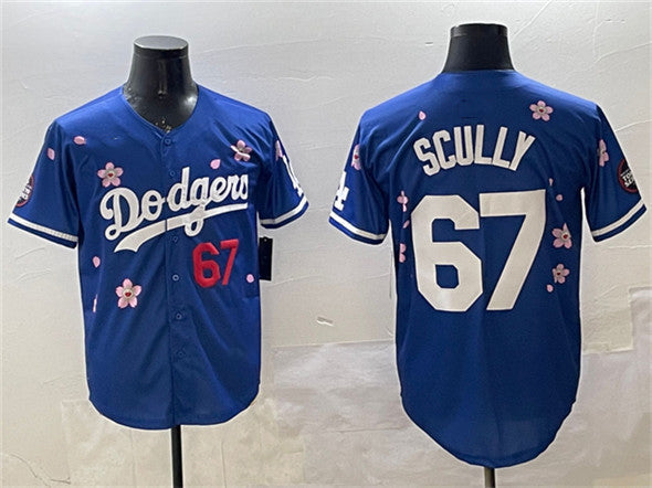 Custom #67 2025 LAD Baseball Shirt Top