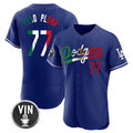 Custom #77 LAD Baseball Shirt Top