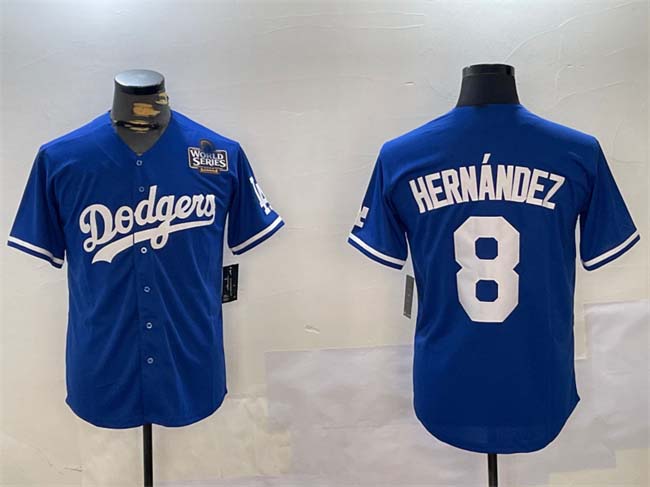 Custom #8 2024 LAD Baseball Shirt Top