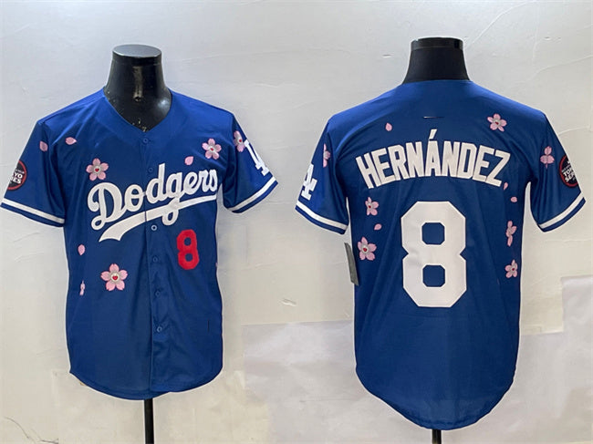 Custom #8 2025 LAD Baseball Shirt Top