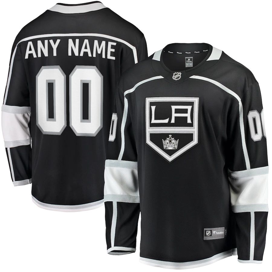 Custom #21 Black 2020 LAK Hockey Shirt Top