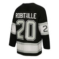 Custom #20 Black 1992 LAK Hockey Shirt Top
