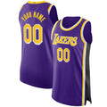 Custom #22 Purple 2021 LAL Basketball Shirt Top