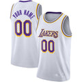 Custom #21 White 2020 LAL Basketball Shirt Top