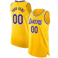 Custom #22 Gold 2021 LAL Basketball Shirt Top