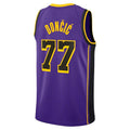 Custom #77 Purple LAL Basketball Shirt Top
