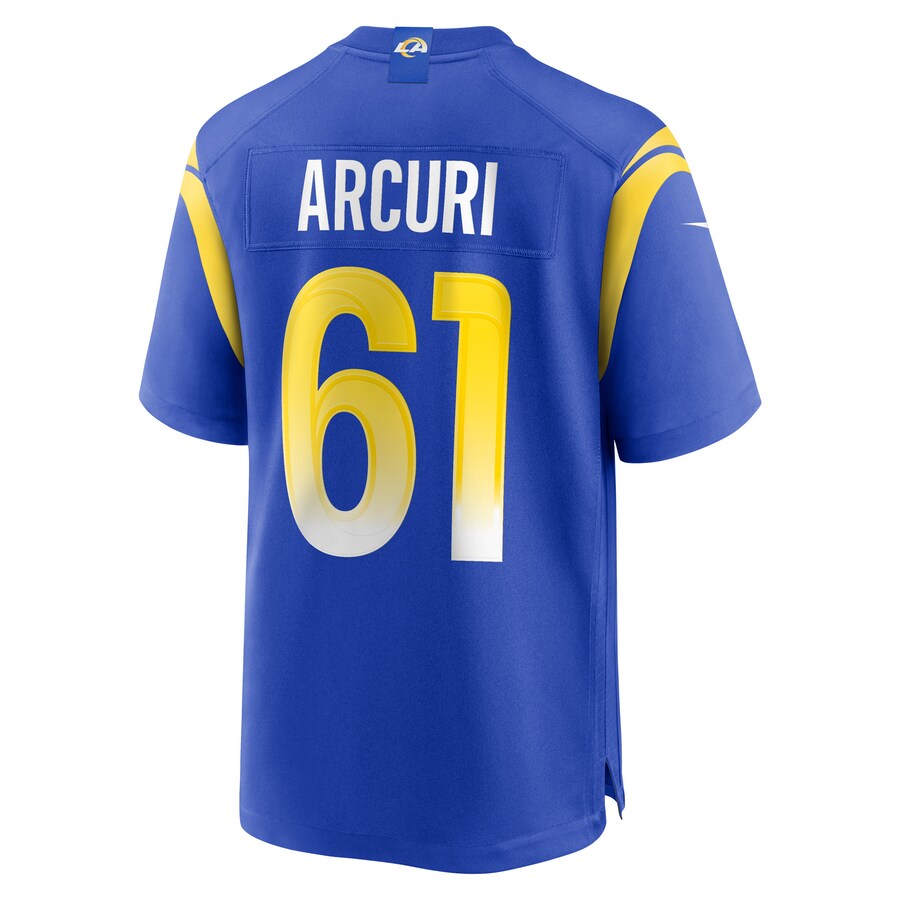 Custom #61 LAR Football Shirt Top