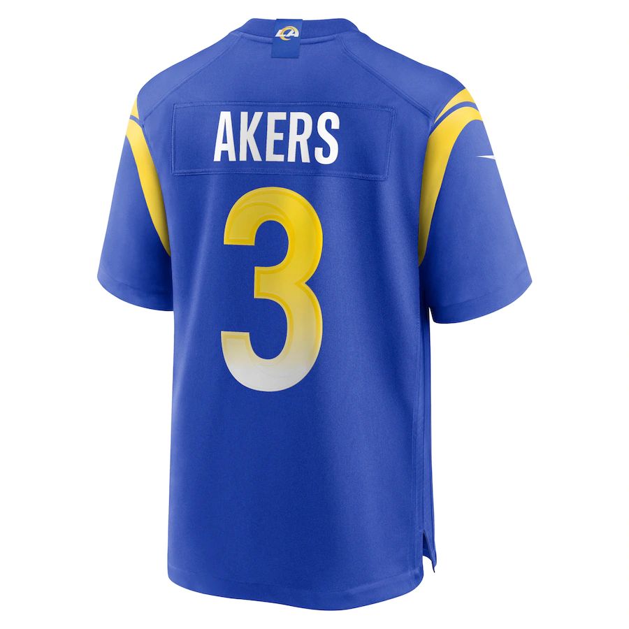 Custom #3 LAR Football Shirt Top